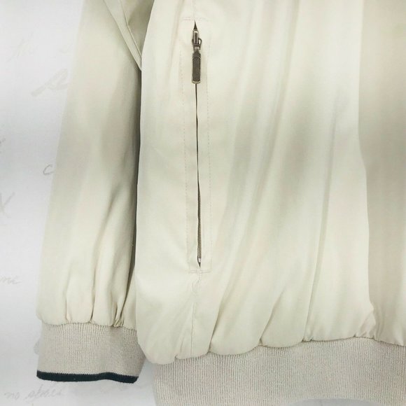 Glen Echo Pull Over Golf Size XL Tan Windbreaker - Picture 3 of 8